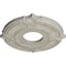 Ekena Millwork Attica Ceiling Medallion (Canopies up to 3 1/2"), 12 3/4"OD x 4"ID x 1/2"P, Pot of Cream Crackle CM12ATPCC - alternate 6